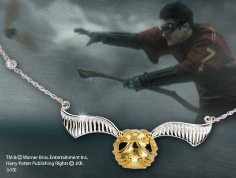 foto The Quidditch Golden Snitch Necklace